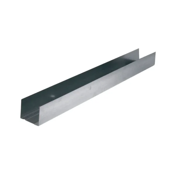 Kipsilevyn rakennusprofiili UD-30 Knauf 28x27x3000x0,6mm