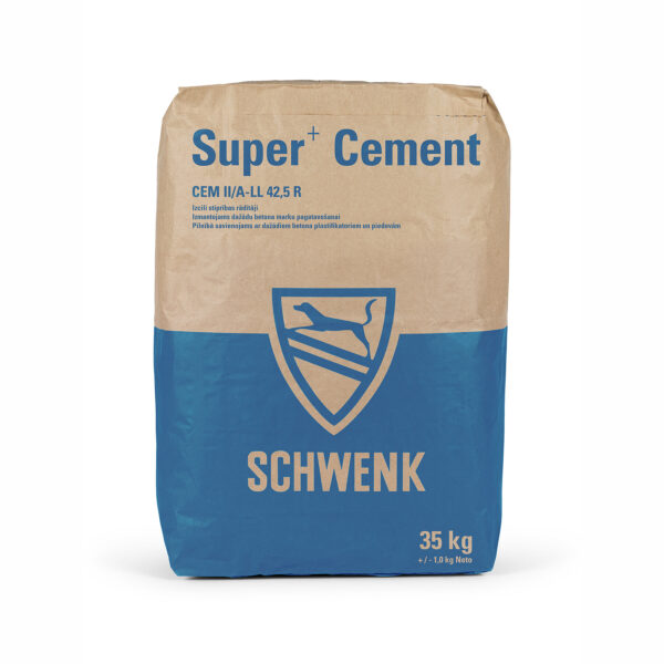 Portlandsementti CEM II/A-LL 42.5 R Schwenk 35kg harmaa